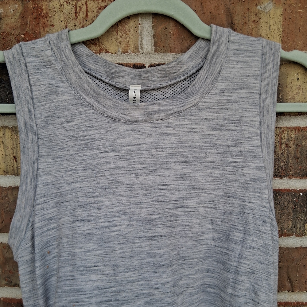 Athleta Heather Gray Tank Top - Picture 2 of 6